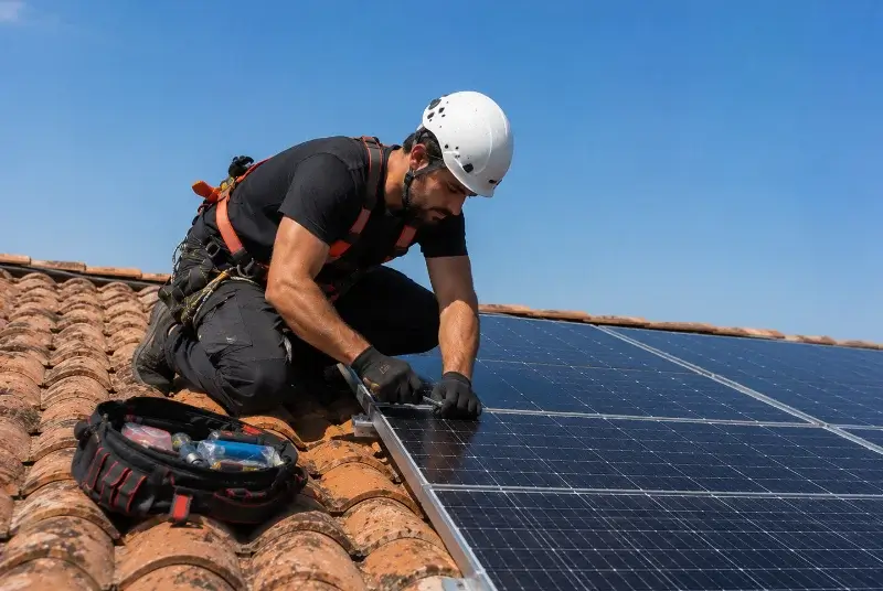 Maintenance et monitoring de panneaux solaires à Saint-Affrique-les-Montagnes